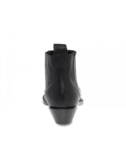 Ame Ankle Boot In Black Leather^Women Ankle Boots