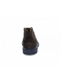 Artisti e Artigiani Ankle Boot Stile Inglese In Brown Suede Leather^Men Ankle Boots