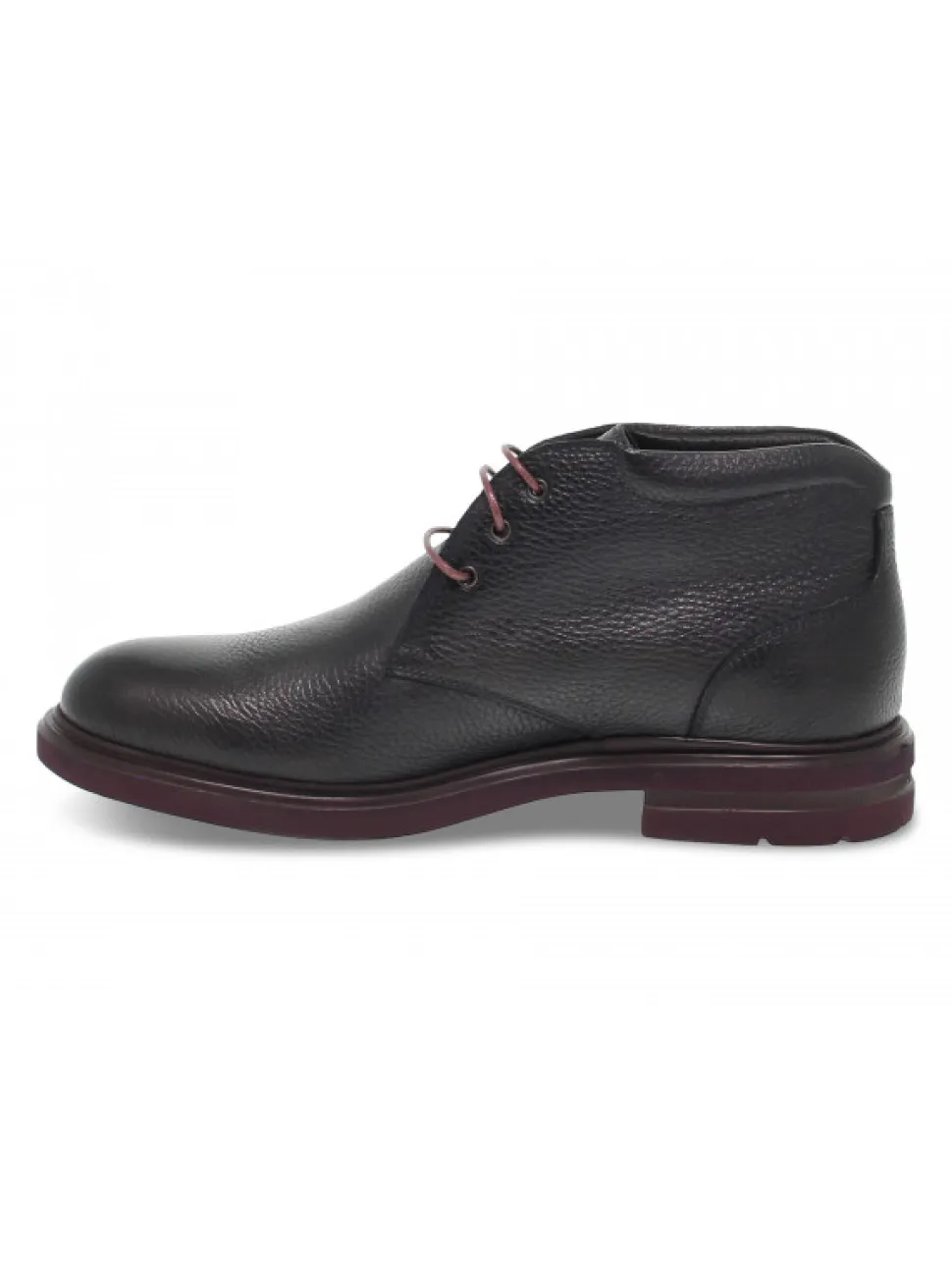 Artisti e Artigiani Ankle Boot Stile Inglese In Grey Deer^Men Ankle Boots