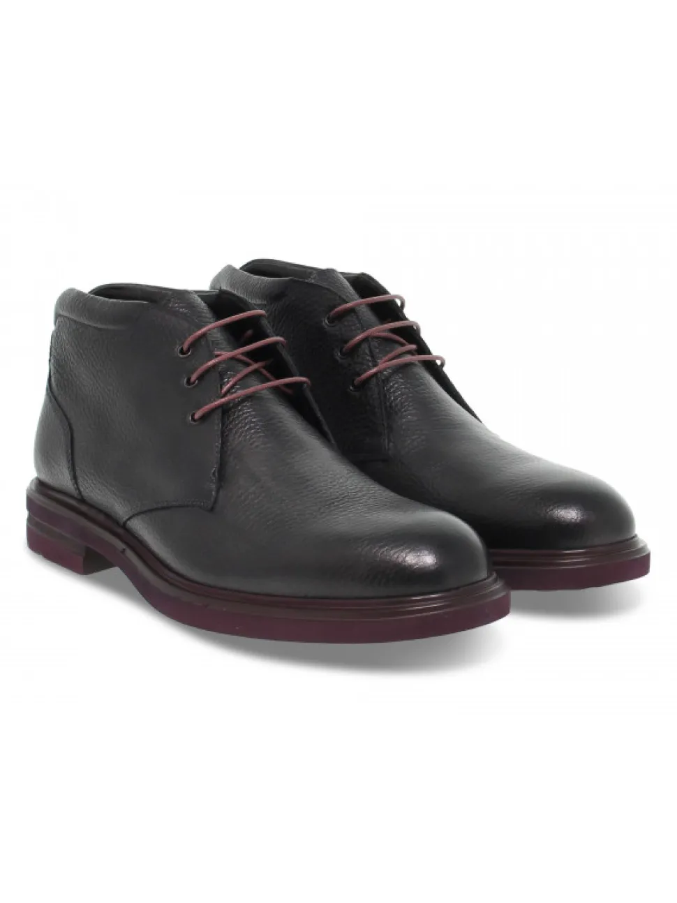 Artisti e Artigiani Ankle Boot Stile Inglese In Grey Deer^Men Ankle Boots