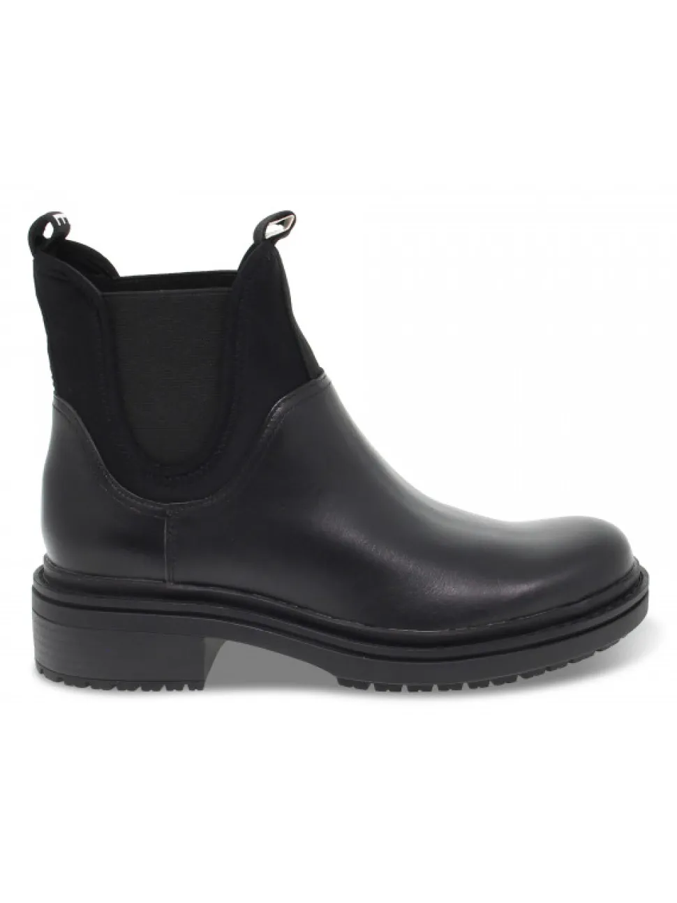 Bikkembergs Ankle Boot Chelsea Sanida In Black Leather^Women Ankle Boots