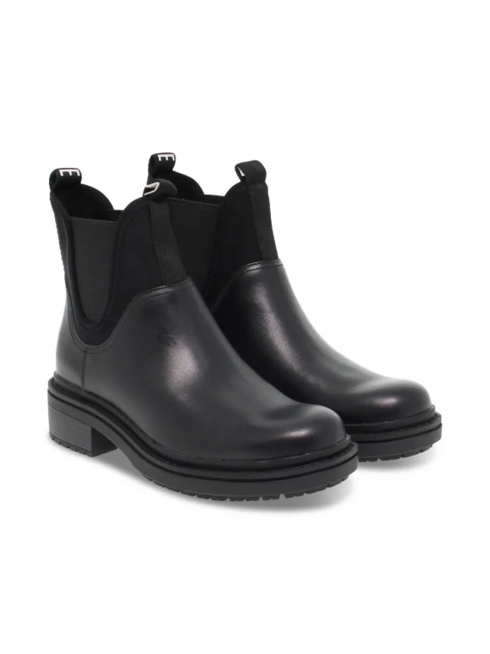 Bikkembergs Ankle Boot Chelsea Sanida In Black Leather^Women Ankle Boots