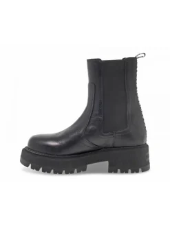 Bikkembergs Ankle Boot Stile Inglese In Black Leather^Women Ankle Boots