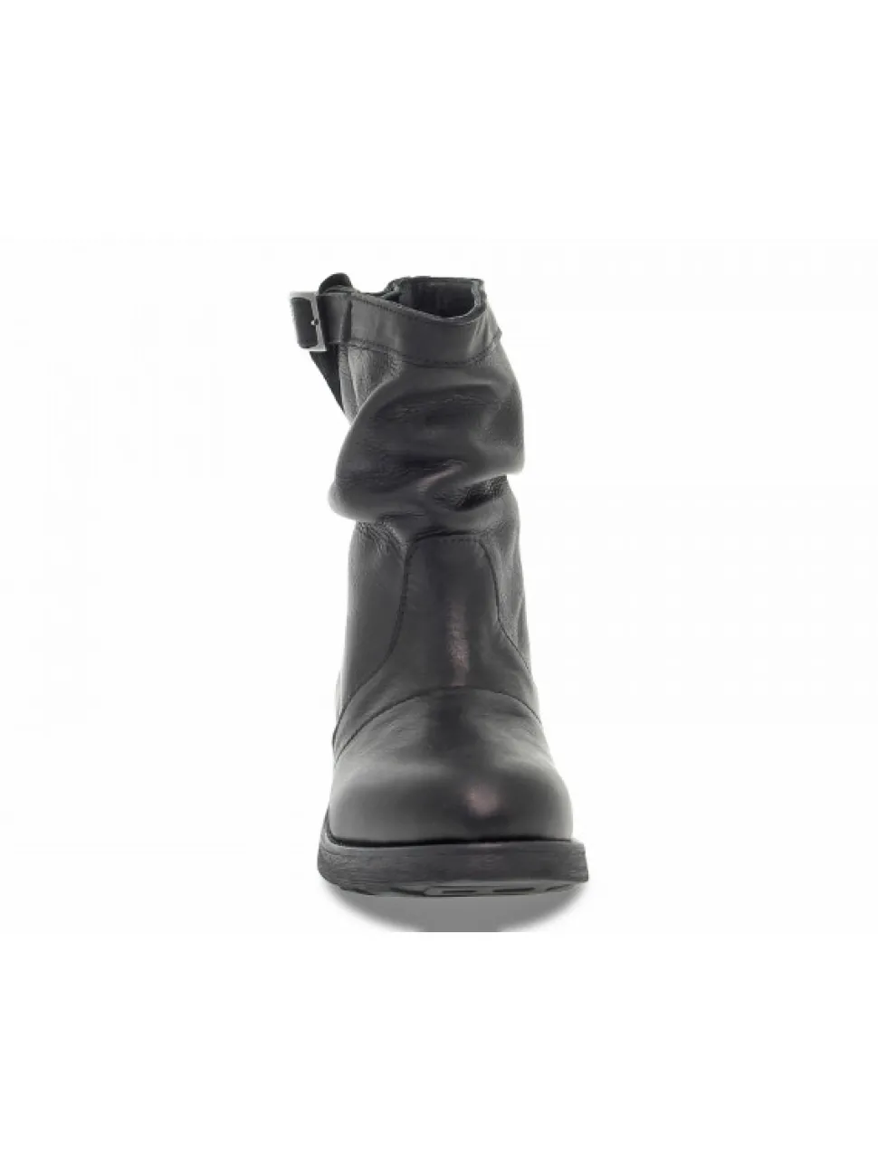 Bikkembergs Ankle Boot Vintage Biker Ex-Violante In Black Leather^Women Ankle Boots