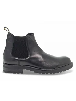 Guidi Calzature Ankle Boot Beatles Stile Inglese In Black Leather^Men Ankle Boots