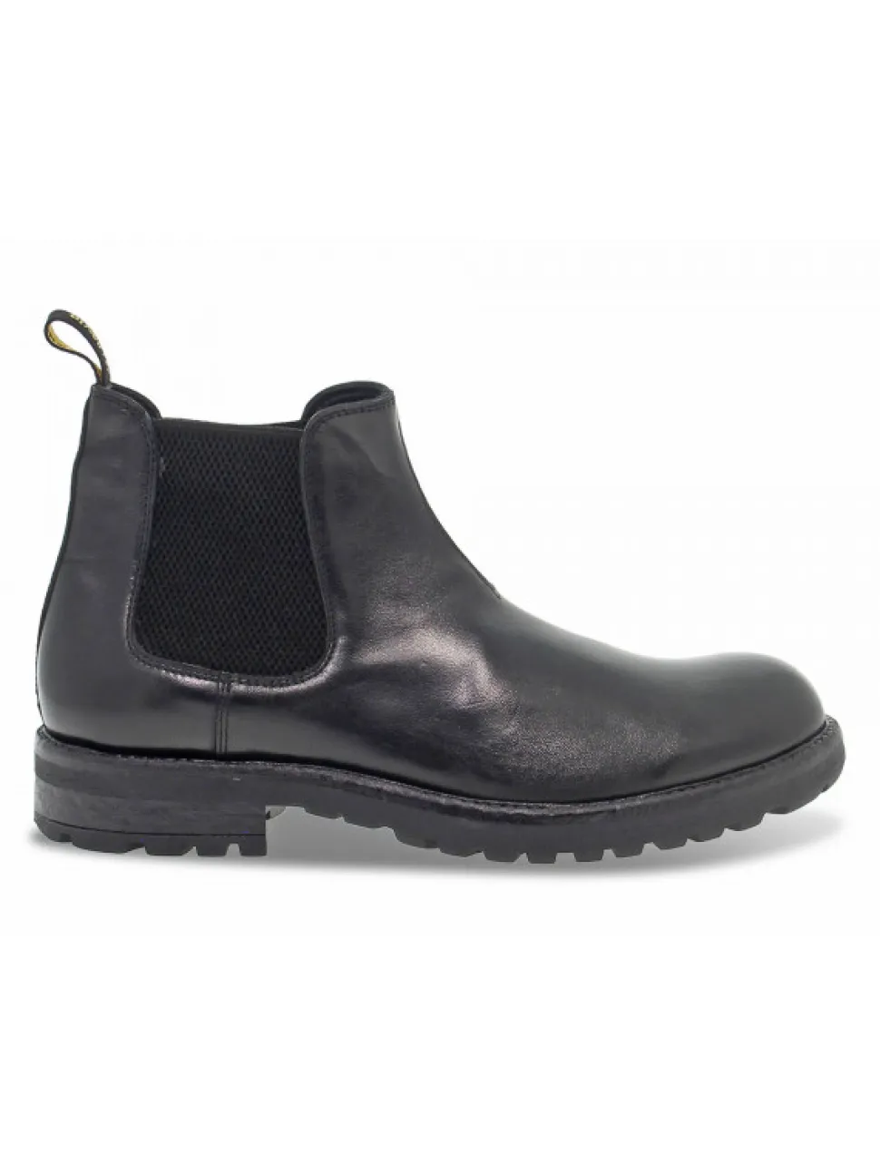 Guidi Calzature Ankle Boot Beatles Stile Inglese In Black Leather^Men Ankle Boots