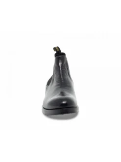 Jp David Ankle Boot Beatles Stile Inglese In Black Leather^Women Ankle Boots