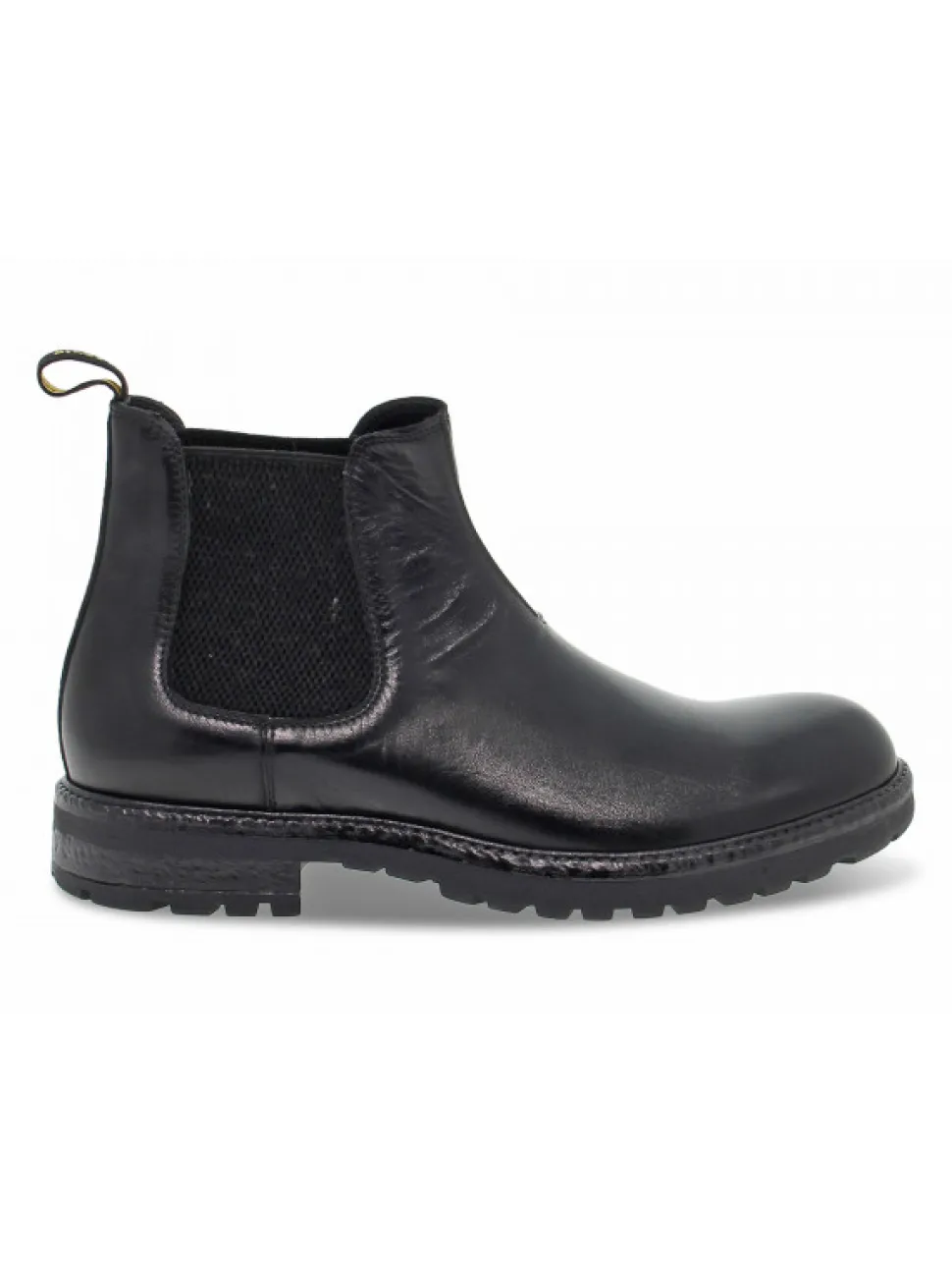 Jp David Ankle Boot Beatles Stile Inglese In Black Leather^Men Ankle Boots
