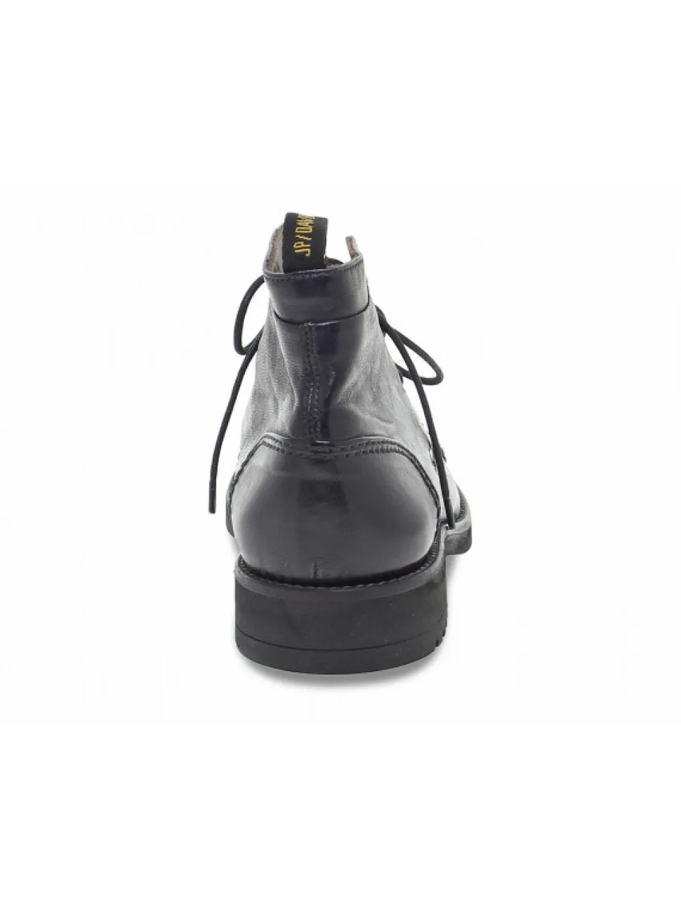 Jp David Ankle Boot Stile Inglese In Anthracite Leather^Men Ankle Boots