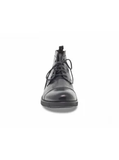 Jp David Ankle Boot Stile Inglese In Anthracite Leather^Men Ankle Boots