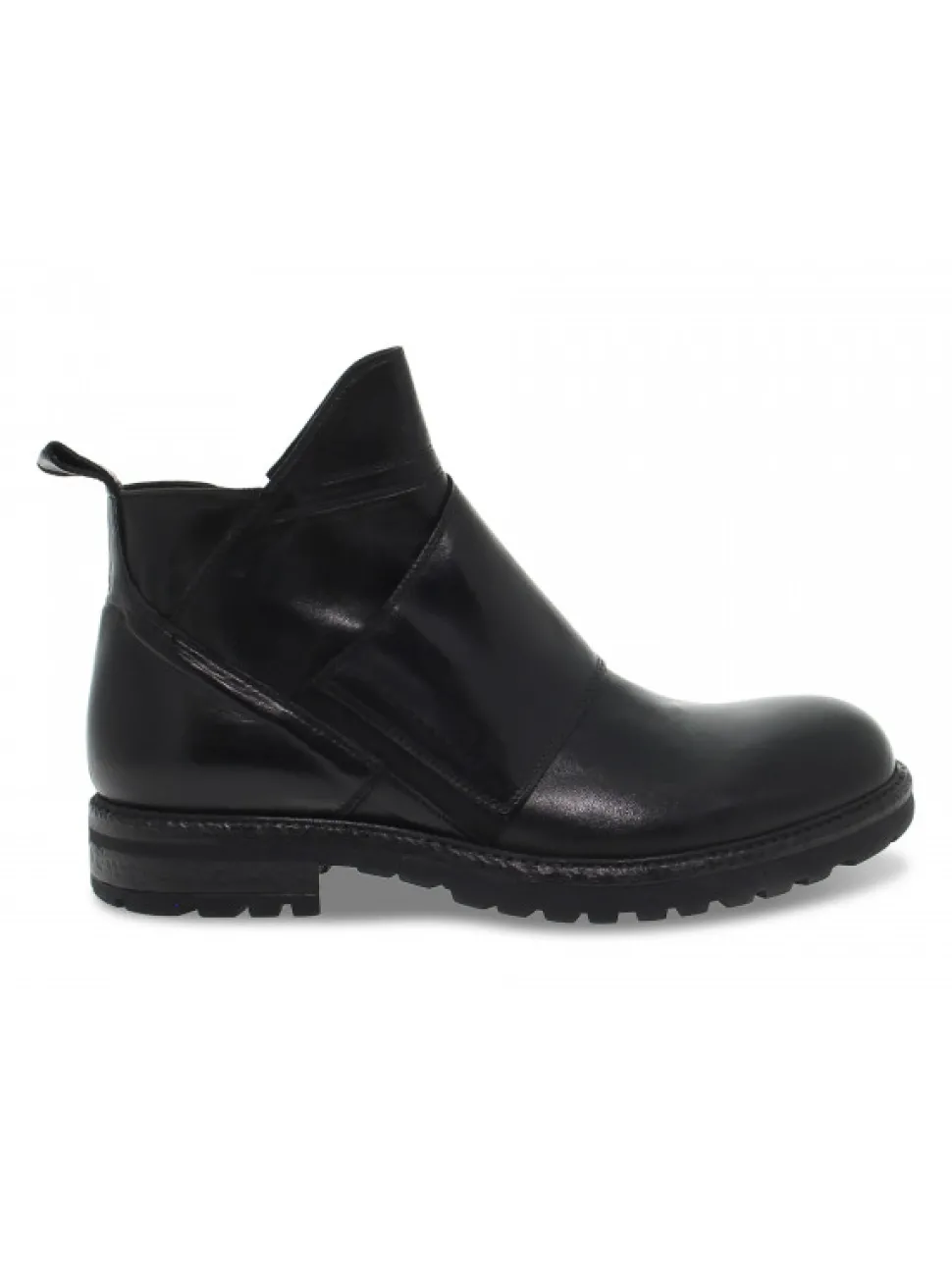 Jp David Ankle Boot Stile Inglese In Black Leather^Men Ankle Boots