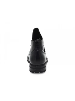 Jp David Ankle Boot Stile Inglese In Black Leather^Men Ankle Boots