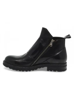 Jp David Ankle Boot Stile Inglese In Black Leather^Men Ankle Boots