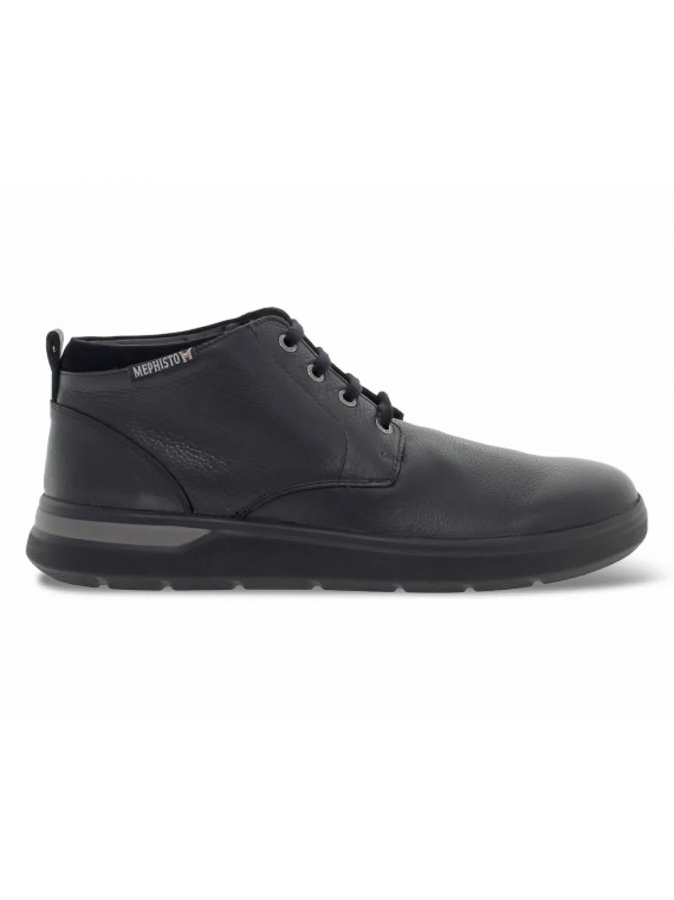 Mephisto Ankle Boot Olmer Nevada In Black Leather^Men Ankle Boots