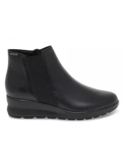 Mephisto Ankle Boot Pienza Silk In Black Leather^Women Ankle Boots