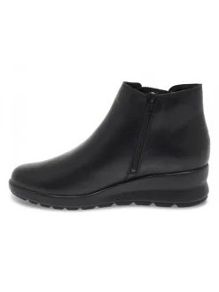 Mephisto Ankle Boot Pienza Silk In Black Leather^Women Ankle Boots
