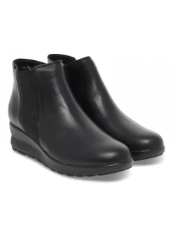 Mephisto Ankle Boot Pienza Silk In Black Leather^Women Ankle Boots