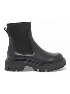 Poesie Veneziane Ankle Boot Stile Inglese In Black Leather^Women Ankle Boots