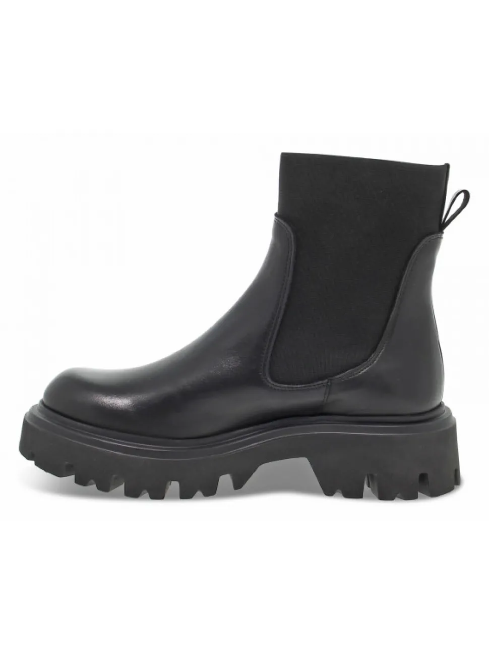Poesie Veneziane Ankle Boot Stile Inglese In Black Leather^Women Ankle Boots