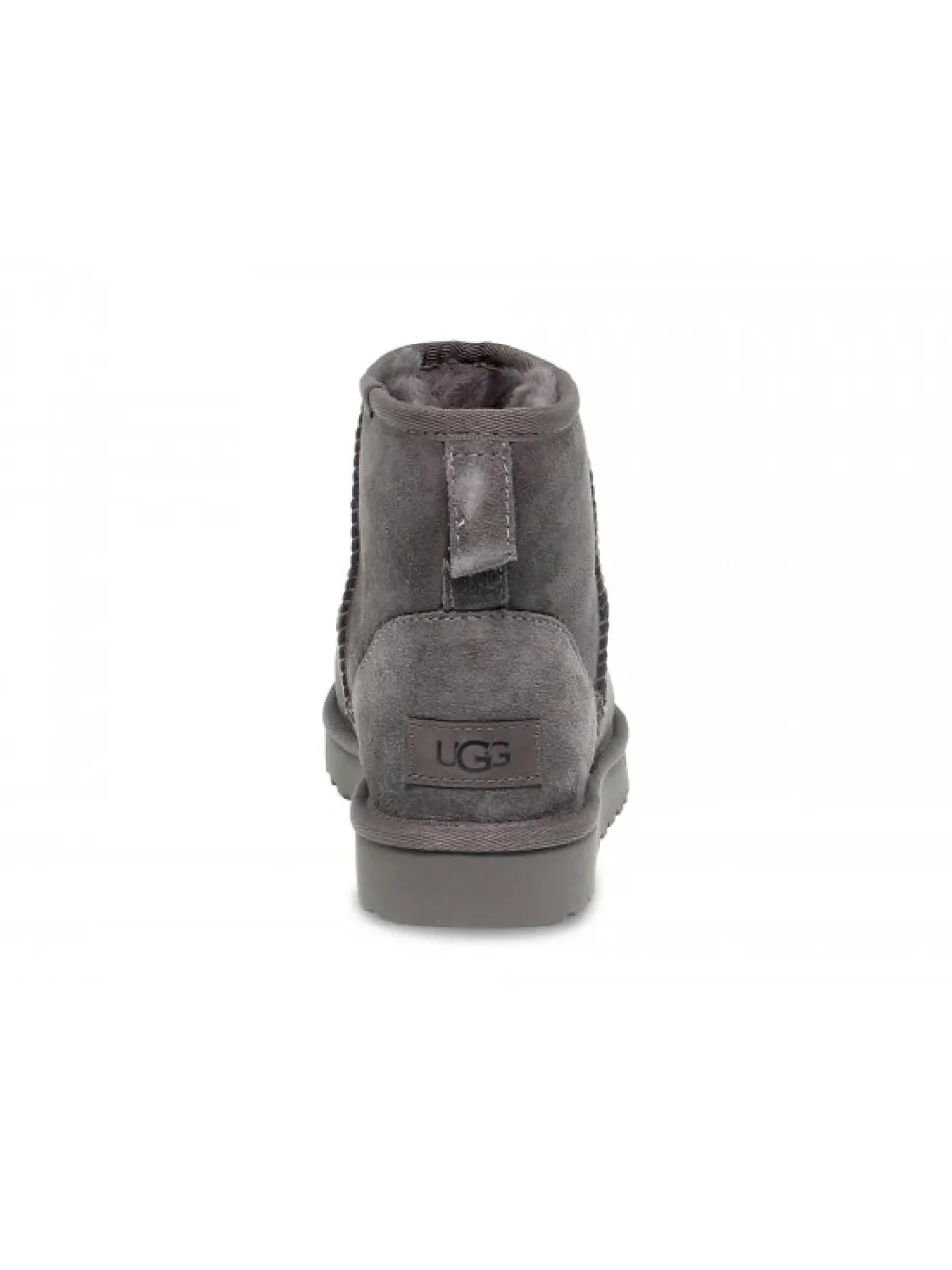 UGG Australia Ankle Boot Mini Classic Ii Grey In Grey Suede Leather^Women Ankle Boots