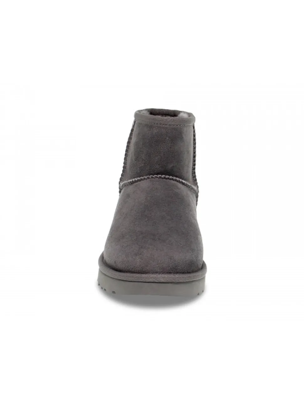 UGG Australia Ankle Boot Mini Classic Ii Grey In Grey Suede Leather^Women Ankle Boots