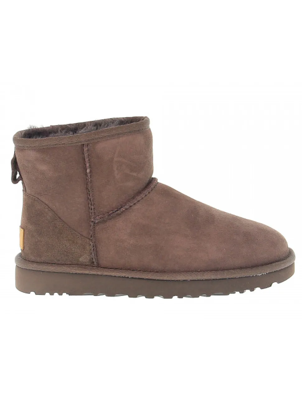 UGG Australia Ankle Boot Mini Classic Ii Chocolate In Chocolate Suede Leather^Women Ankle Boots