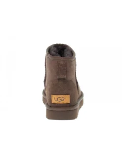 UGG Australia Ankle Boot Mini Classic Ii Chocolate In Chocolate Suede Leather^Women Ankle Boots