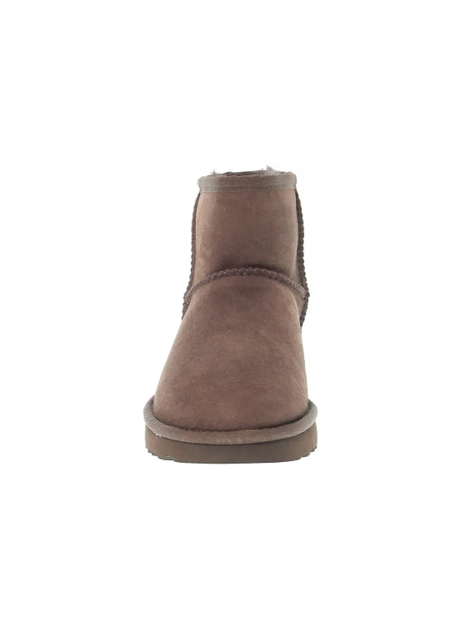 UGG Australia Ankle Boot Mini Classic Ii Chocolate In Chocolate Suede Leather^Women Ankle Boots