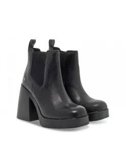 Windsor Smith Ankle Boot Priority Black Pigment In Black Leather^Women Ankle Boots