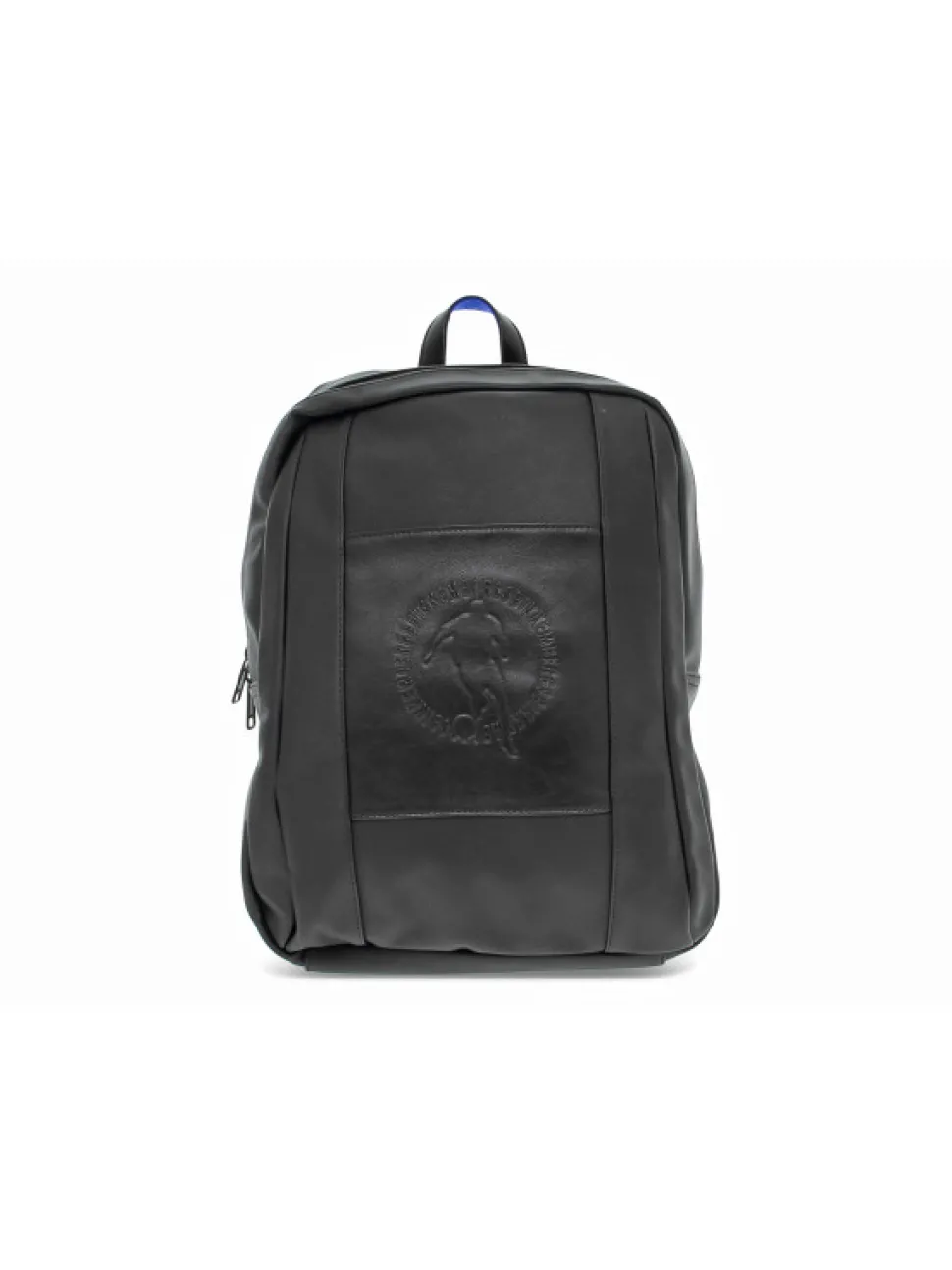 Bikkembergs Backpack Squared Backpack New Match In Black Faux Leather^Men Backpacks