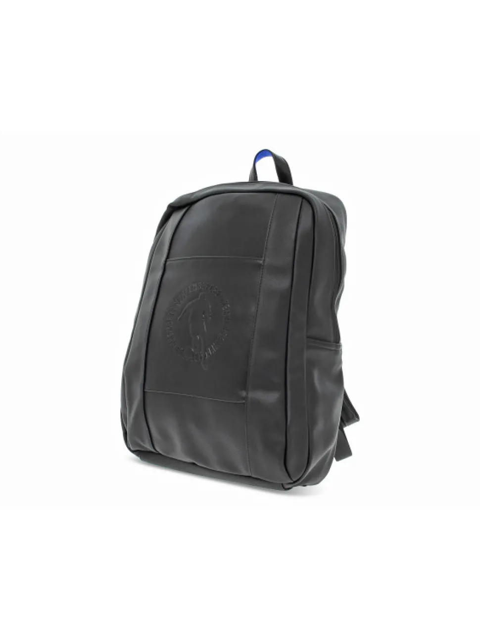 Bikkembergs Backpack Squared Backpack New Match In Black Faux Leather^Men Backpacks