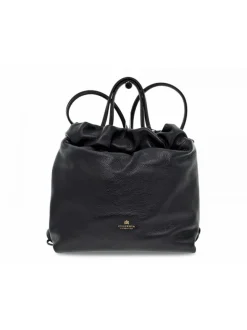 Cuoieria Fiorentina Backpack Air Backpack In Black Leather^Women Backpacks