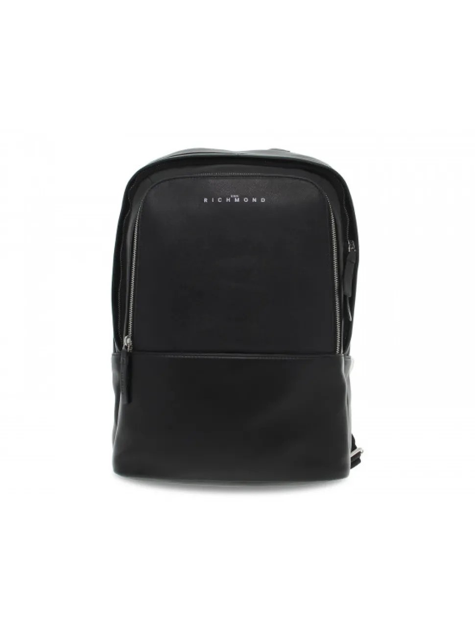 John Richmond Backpack Backpack In Black Leather^Men Backpacks