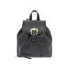 Versace Jeans Couture Backpack Jeans Couture Range F Sketch 8 Bags Grainy Buckle In Black Tassel^Women Backpacks