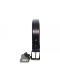 Fabi Belt Leonardo City 3Cm In Blue Leather^Men Belts