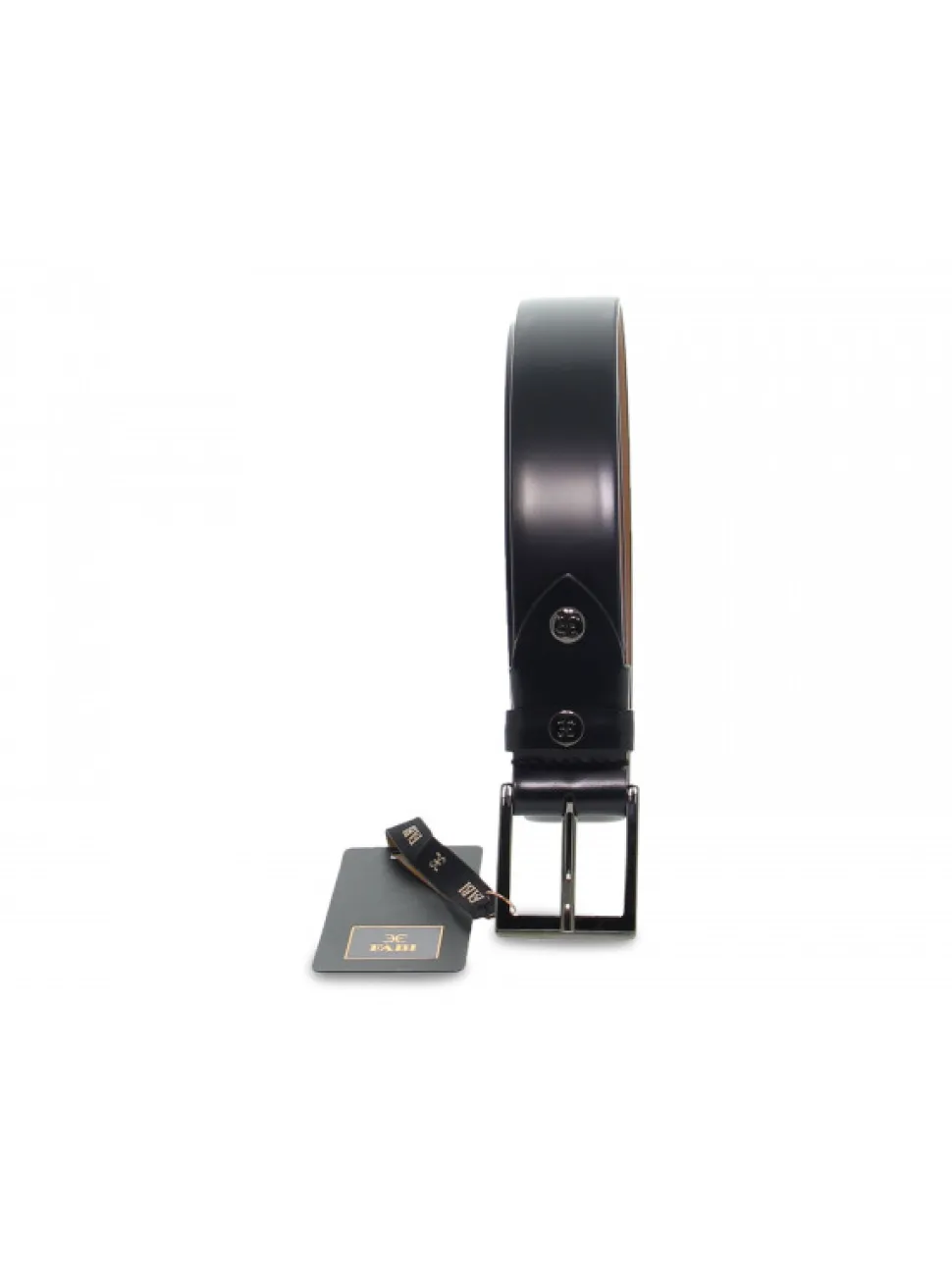Fabi Belt Leonardo City 3Cm In Blue Leather^Men Belts