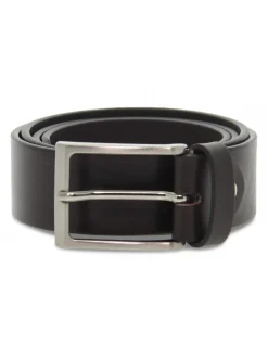 Guidi Calzature Belt Cuoio Made In Italy H35 In Brown Leather^Men Belts