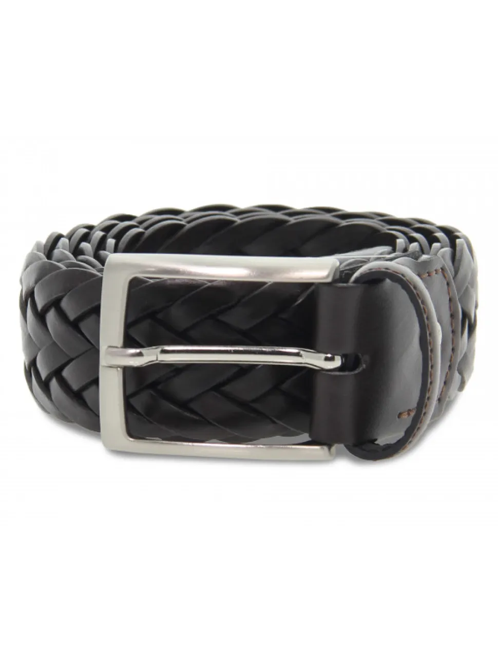 Guidi Calzature Belt Intreccio Made In Italy H35 In Brown Leather^Men Belts