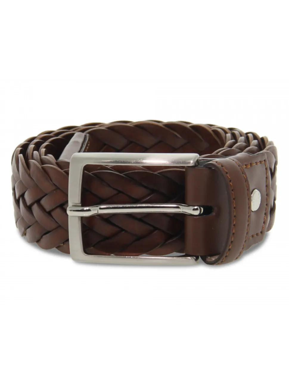 Guidi Calzature Belt Intreccio Made In Italy H35 In Leather Leather^Men Belts