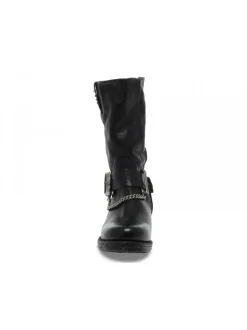 A.S.98 Boot In Black Leather^Women Boots