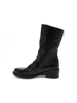 A.S.98 Boot In Black Leather^Women Boots