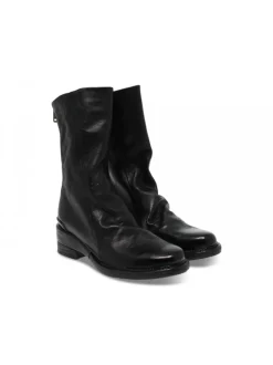 A.S.98 Boot In Black Leather^Women Boots