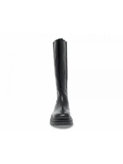 Ash Boot Stone Boot In Black Leather^Women Boots