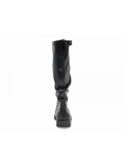 Bikkembergs Boot Vintage Biker Ex-Vike In Black Leather^Women Boots
