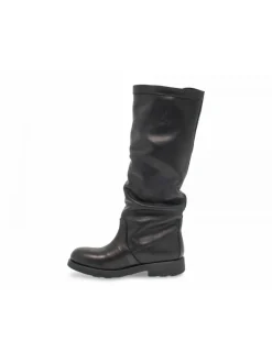 Bikkembergs Boot Vintage Biker Ex-Vike In Black Leather^Women Boots