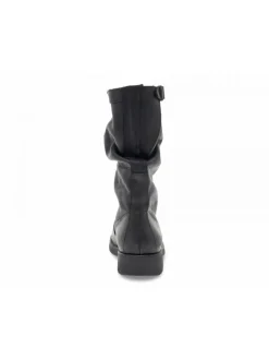 Bikkembergs Boot Vintage Biker Ex-Vietta In Black Leather^Women Boots