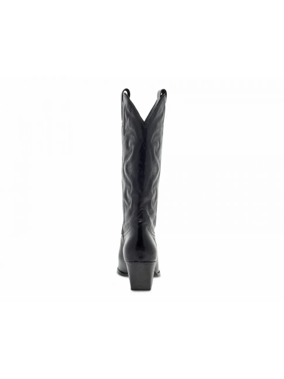 Elena Iachi Boot Sax Wash Con Ricamo In Black Leather^Women Boots