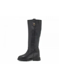 Emanuèlle Vee Boot Emanuelle Vee Zeppa Interna New Crust In Black Leather^Women Boots