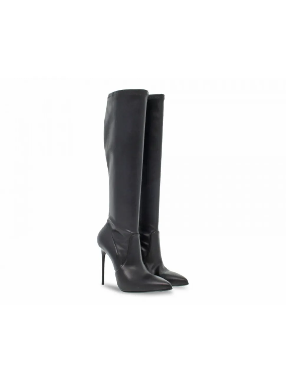 Sergio Levantesi Boot Elasticizzato In Black Leather^Women Boots