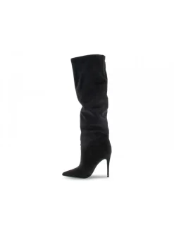 Steve Madden Boot Darian Black In Black Suede Leather^Women Boots